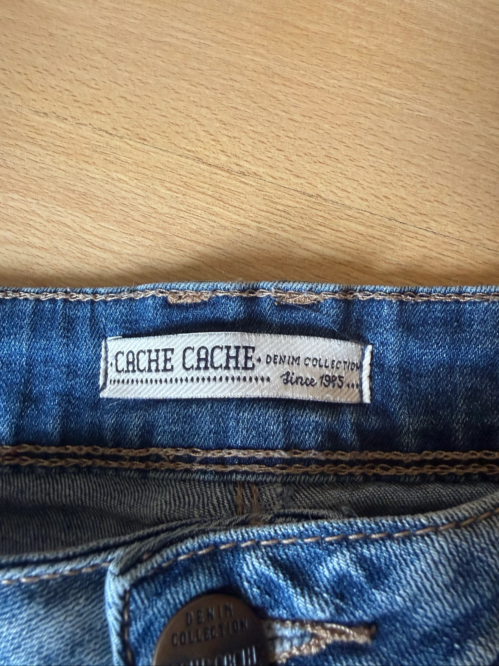 Pantalón corto de mezclilla – photo 3